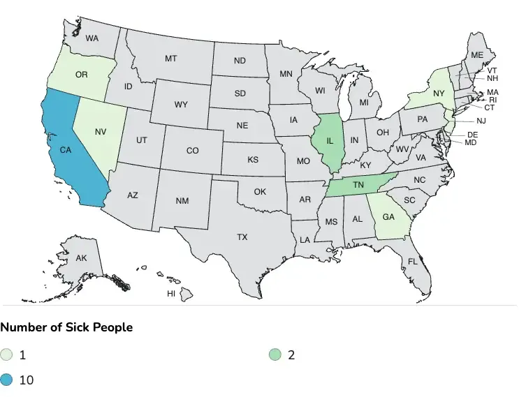 Actualización de un abogado de Listeria: Hongos enoki vinculados a un brote de listeria.